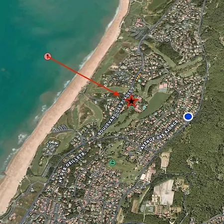 Apartamento Studio climatisé à Chiberta piscine plage&green classé