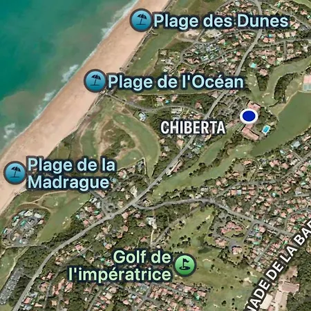 Studio climatisé à Chiberta piscine plage&green classé Apartamento *