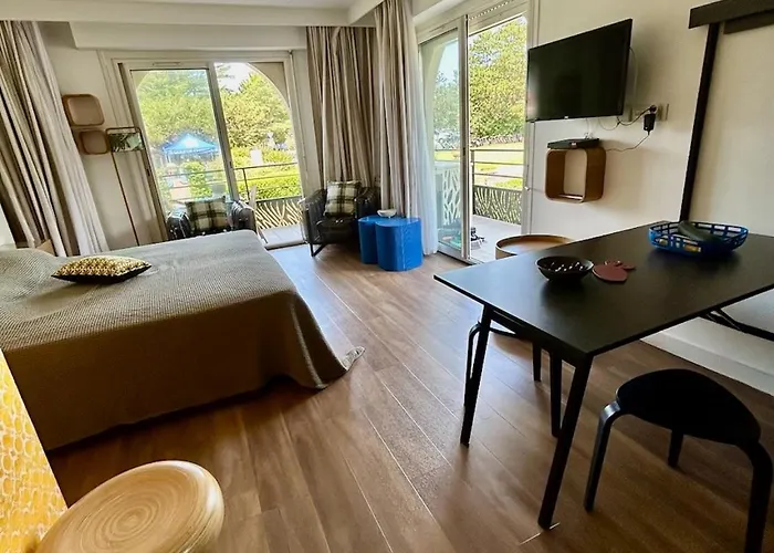 Chiberta 3 Etoiles Climatise Piscine & Golf Apartman Anglet